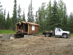 Moving Mini Cabin